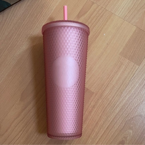 NWT STARBUCKS TRENTA PINK TUMBLER - Picture 1 of 2